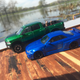 Illustration for article titled A Z Tuned R34 and Pinky Shadow at The Lake